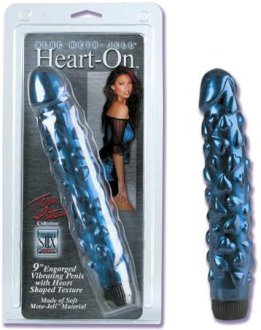 Blue Metal Heart On