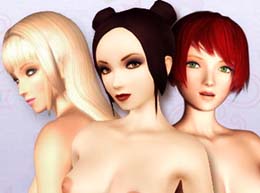 Cherry Dolls – 3D Erotická DVD hra