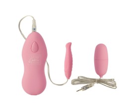 Vibrační vajíčko Twin Pleasure pack pink