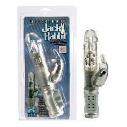 Vibrátor Waterproof Jack Rabbit Clear