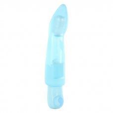 Vibrátor G-spot frosted blue