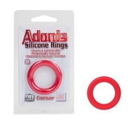 Erekční kroužek Adonis silicone ring Caesar red