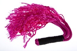 Důtky Brutal rope whip pink