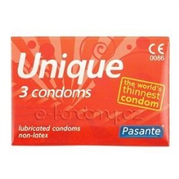 Kondom Pasante Unique 3 ks