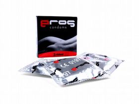 Sexshop: Kondomy EROS ribbed