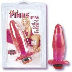 Hot Pink Butt Plug 14 cm