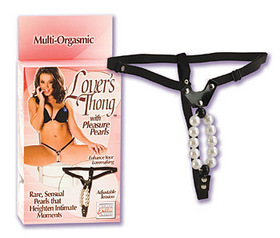 Lovers Thong With Plsr Pearls