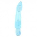 Vibrátor G-spot frosted blue